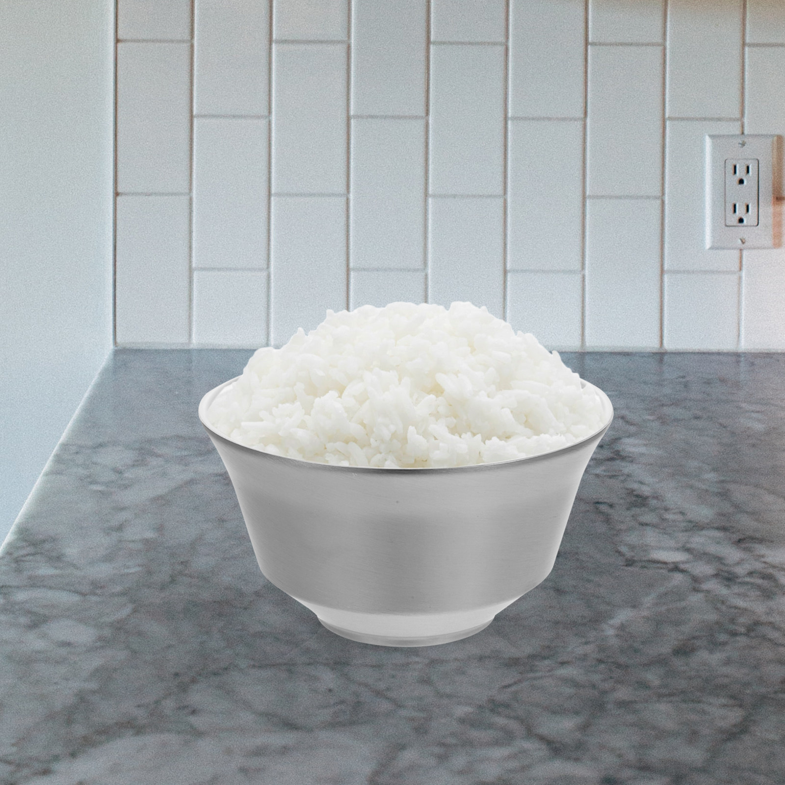 Meal Prep Noodles - Stainless Steel Bowl Smooth Surface Multipurpose