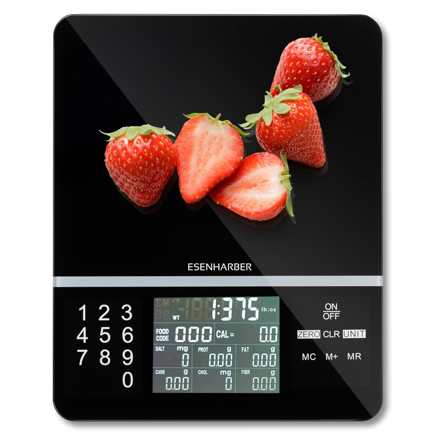 Meal Prep Weight Loss - Smart Food Scale with Nutritional Calculator