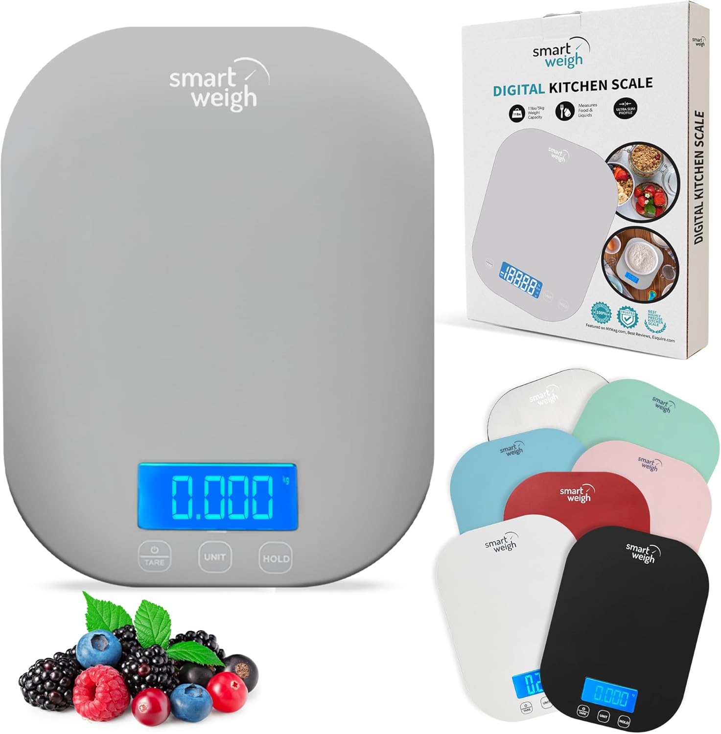 Meal Prep Weight Loss - Digital Kitchen Scale for Cooking, Baking,