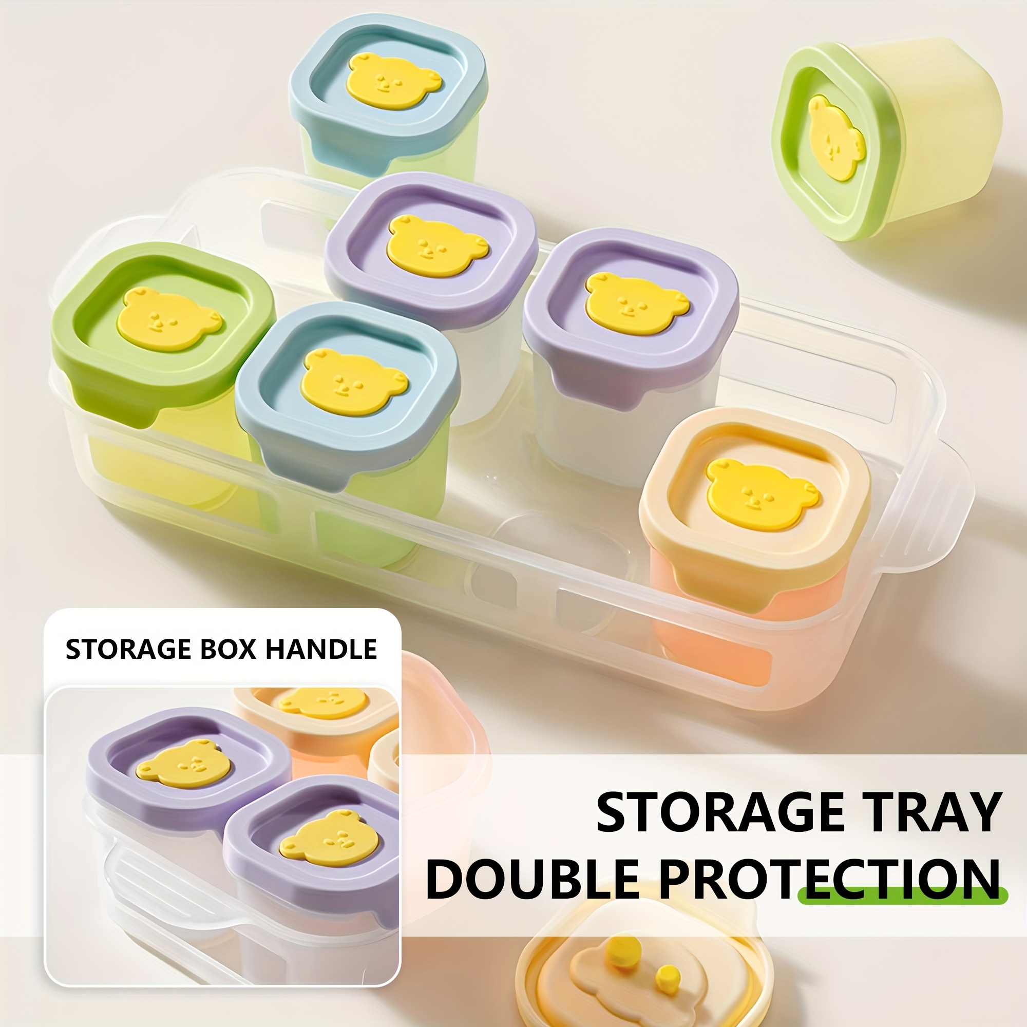 9pcs Silicone Food Storage Con - Meal Prep Healthy Recipes recension och pris