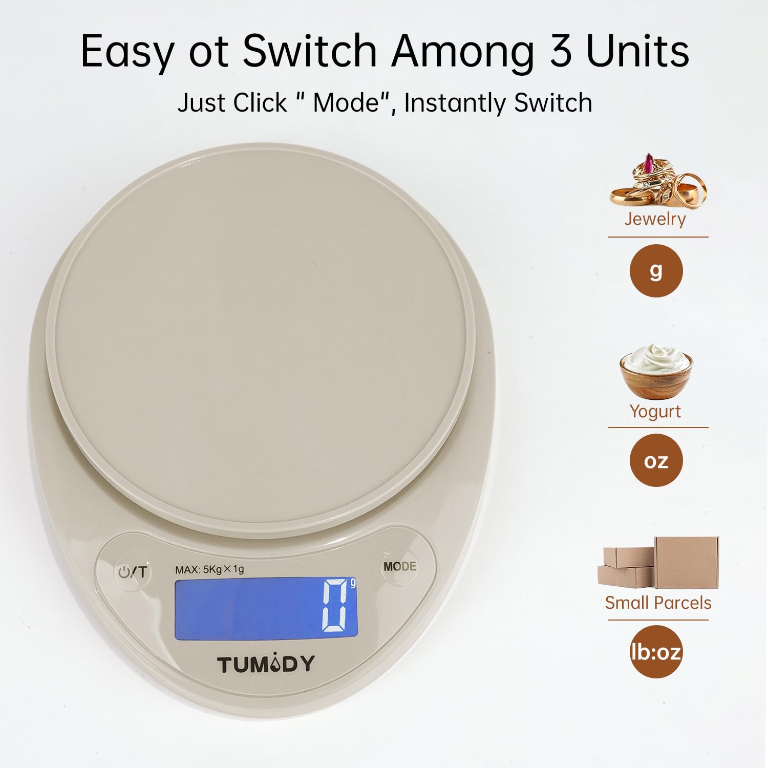 Small Digital Kitchen Scale Fo - Meal Prep Weight Loss recension och pris
