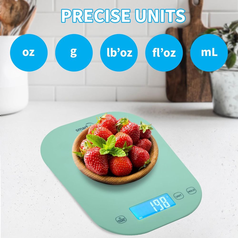 Digital Kitchen Scale for Cook - Meal Prep Weight Loss recension och pris