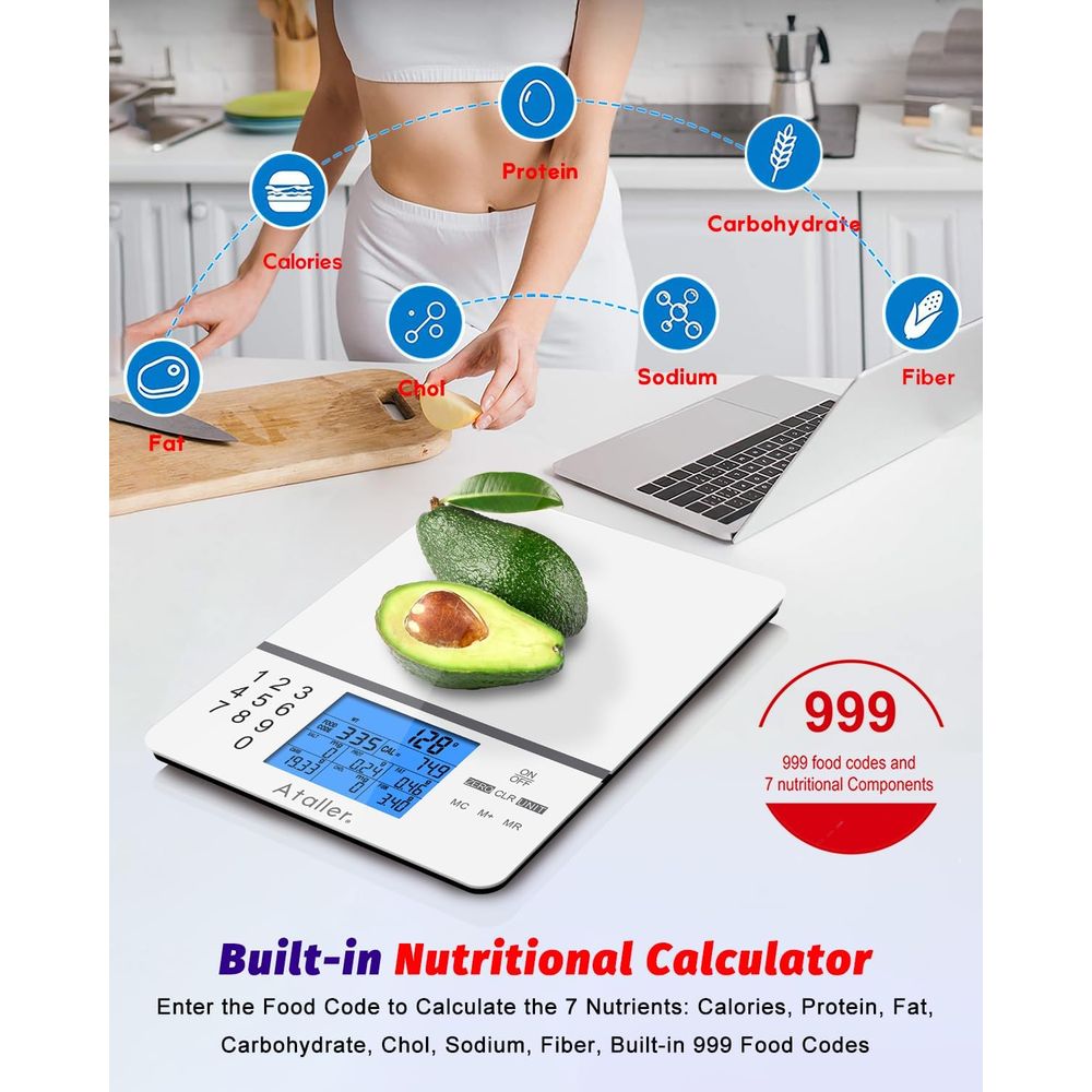 Nutritional Calculator Digital - Meal Prep Weight Loss recension och pris