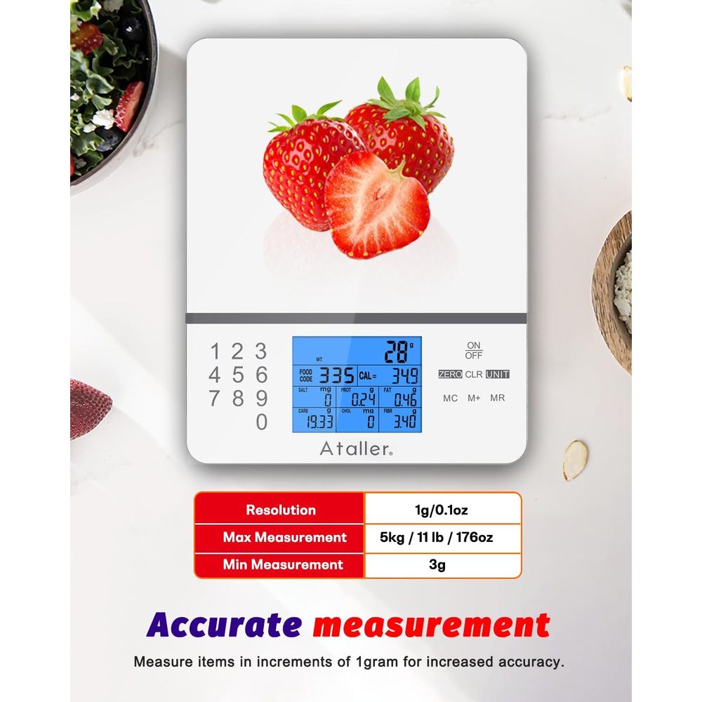 Nutritional Calculator Digital - Meal Prep Weight Loss recension och pris