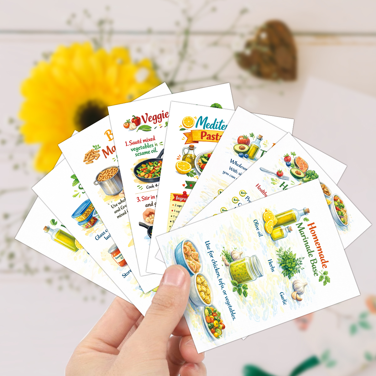 30pcs Wholesome Meals Recipe C - Meal Prep Healthy Recipes recension och pris