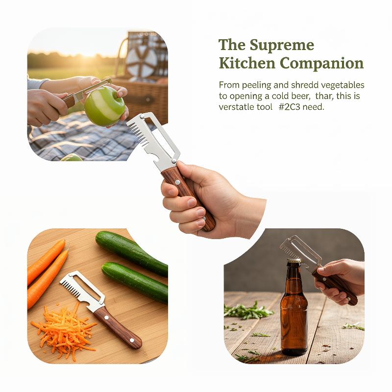 Stainless Steel 4-in-1 Vegetab - Meal Prep Potatoes recension och pris