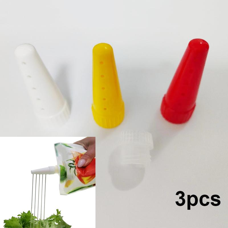 【H】3Pcs/Set Kitchen Ketchup Sq - Sauce Squeeze Bottle recension och pris