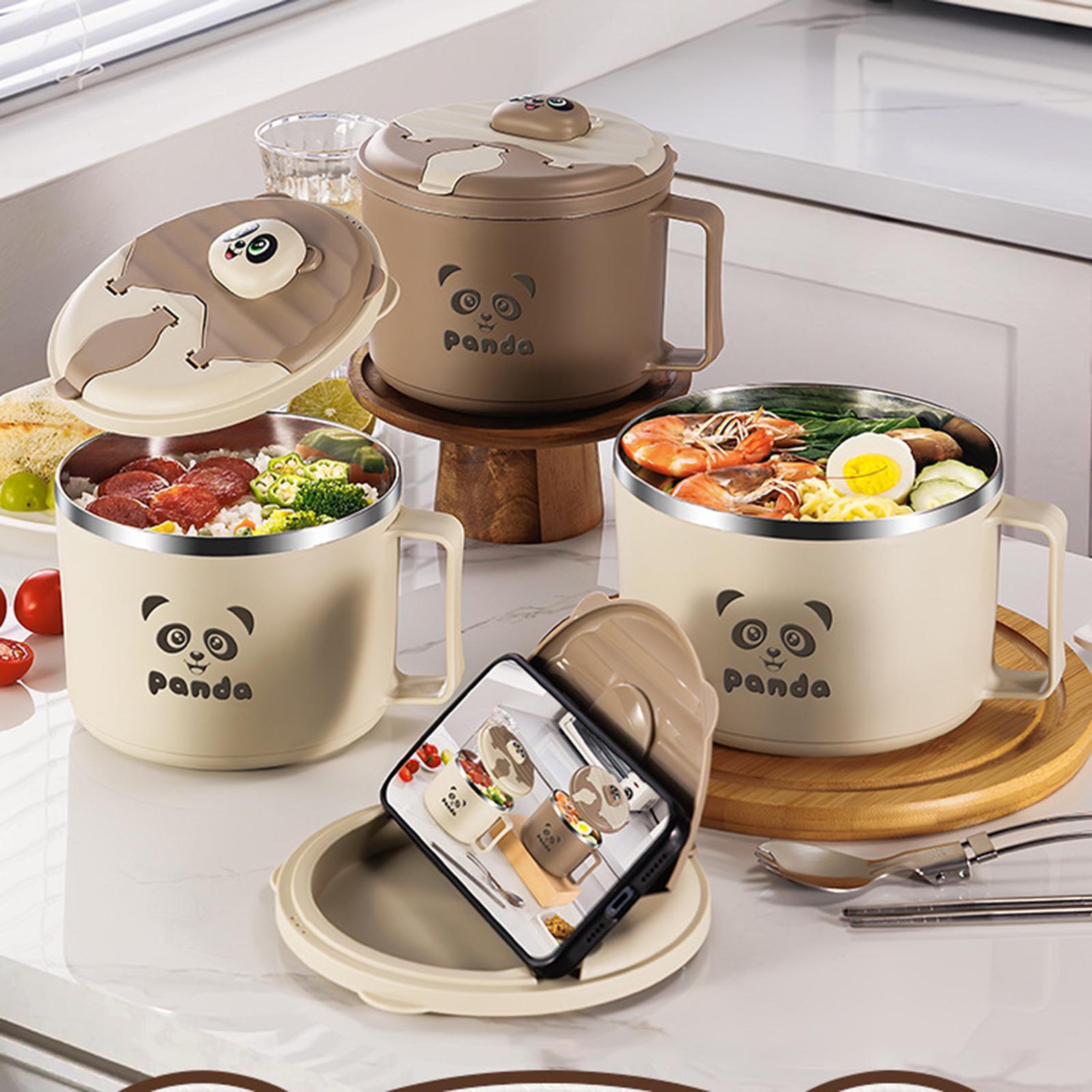 Soup Bowls With Handles Portab - Meal Prep Noodles recension och pris