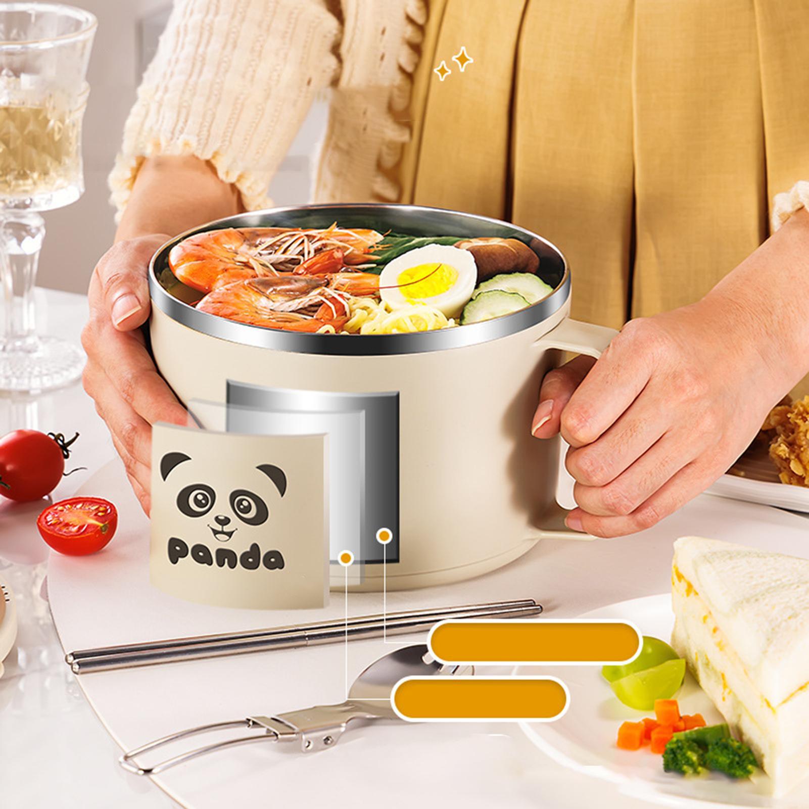 Soup Bowls With Handles Portab - Meal Prep Noodles recension och pris