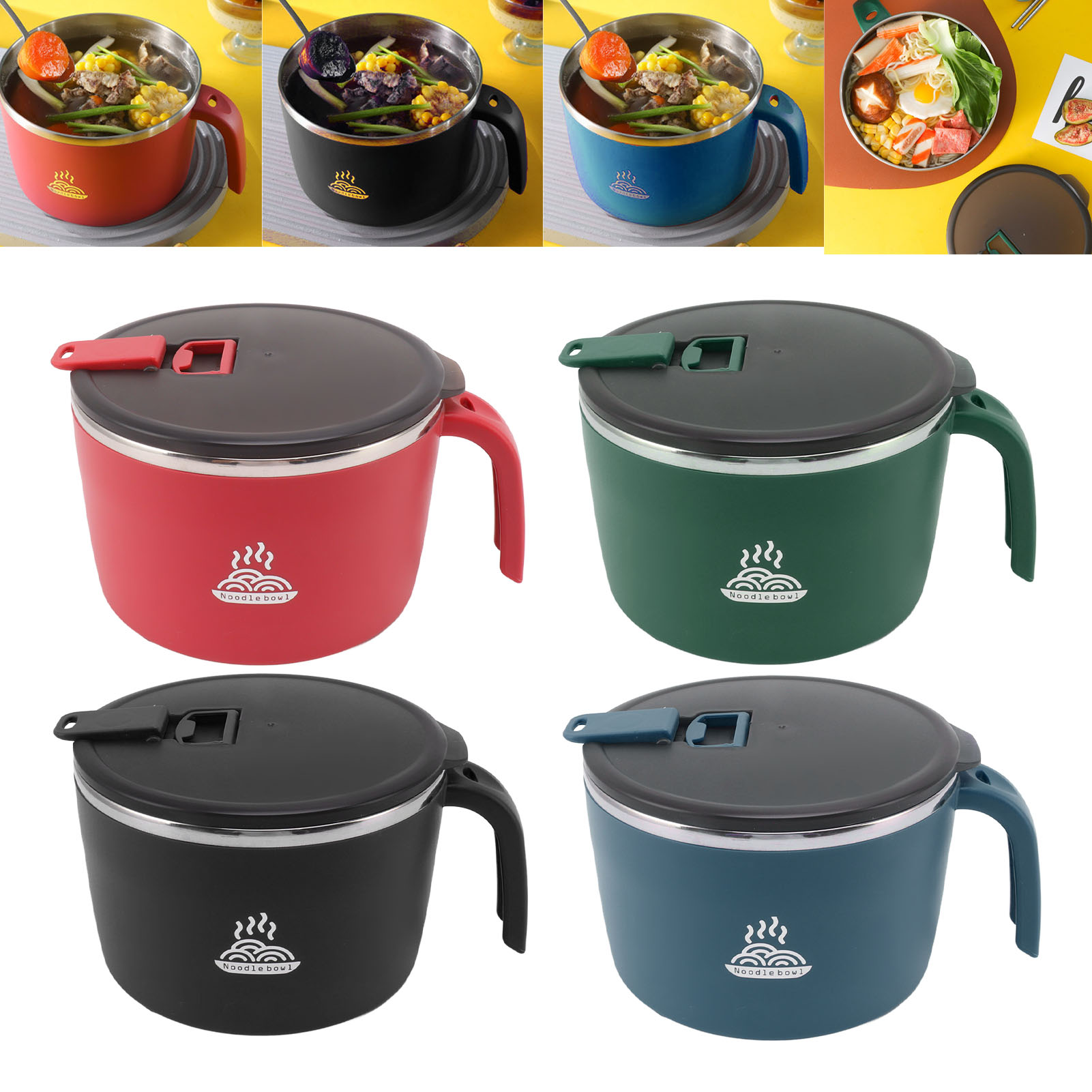 1300ml Sealed Portable Drain B - Meal Prep Noodles recension och pris