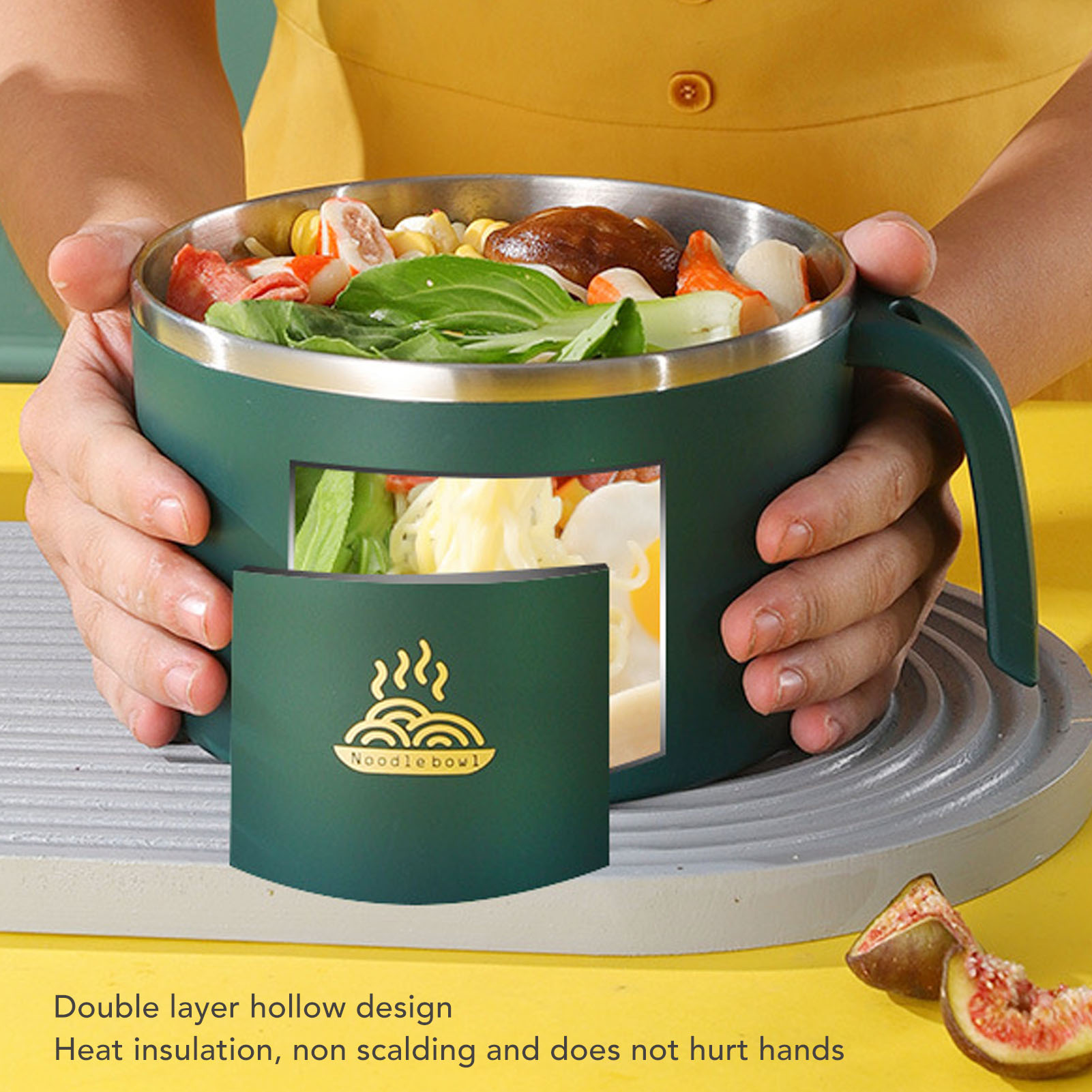 1300ml Sealed Portable Drain B - Meal Prep Noodles recension och pris