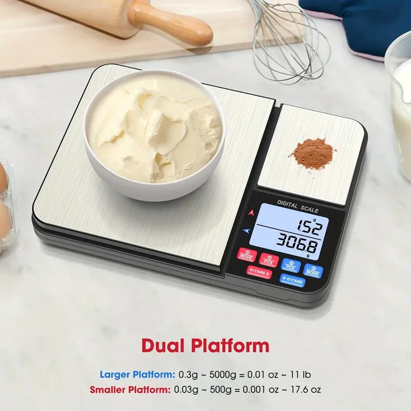 1pc Digital Kitchen Scale for  - Meal Prep Weight Loss recension och pris