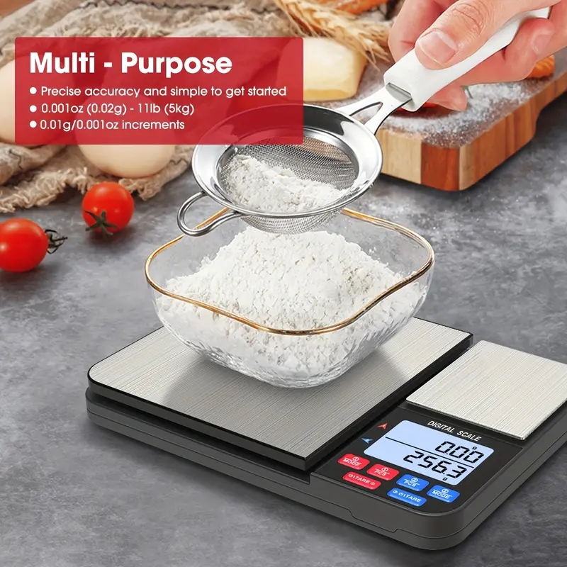 1pc Digital Kitchen Scale for  - Meal Prep Weight Loss recension och pris