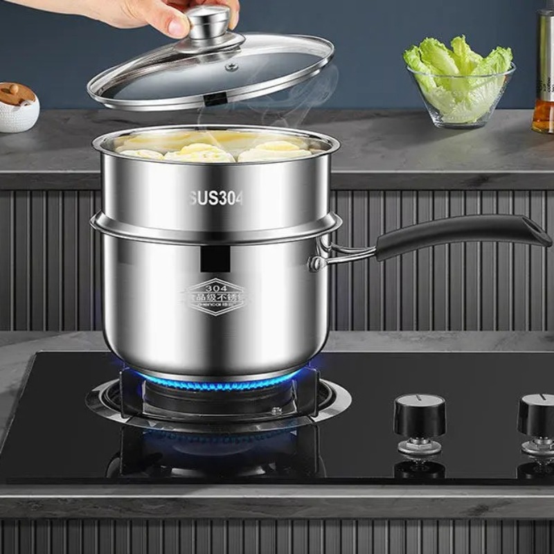 304 Stainless Steel Milk Pot:  - Meal Prep Noodles recension och pris