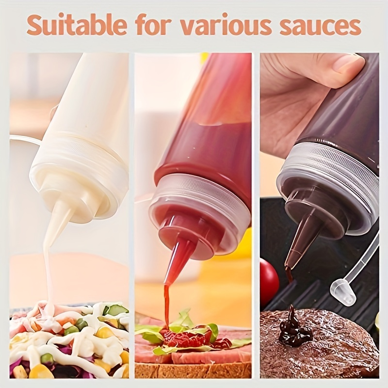 3pcs  Condiment Squeeze Bottle - Sauce Squeeze Bottle recension och pris
