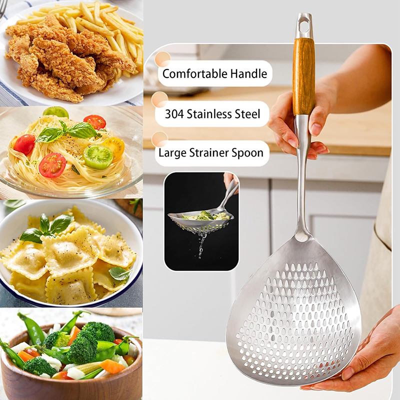 201 Stainless Steel Large Stra - Meal Prep Noodles recension och pris