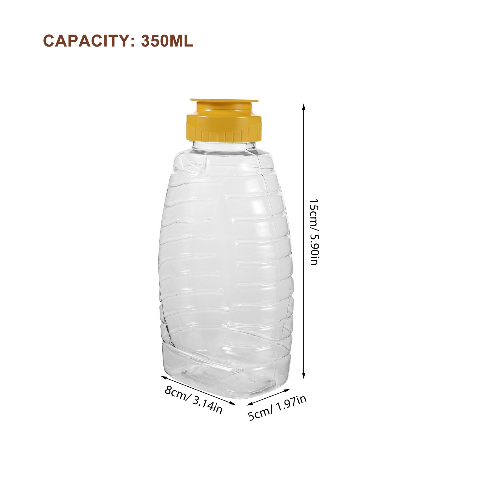 2Pcs 350Ml Honey Squeeze Bottl - Sauce Squeeze Bottle recension och pris