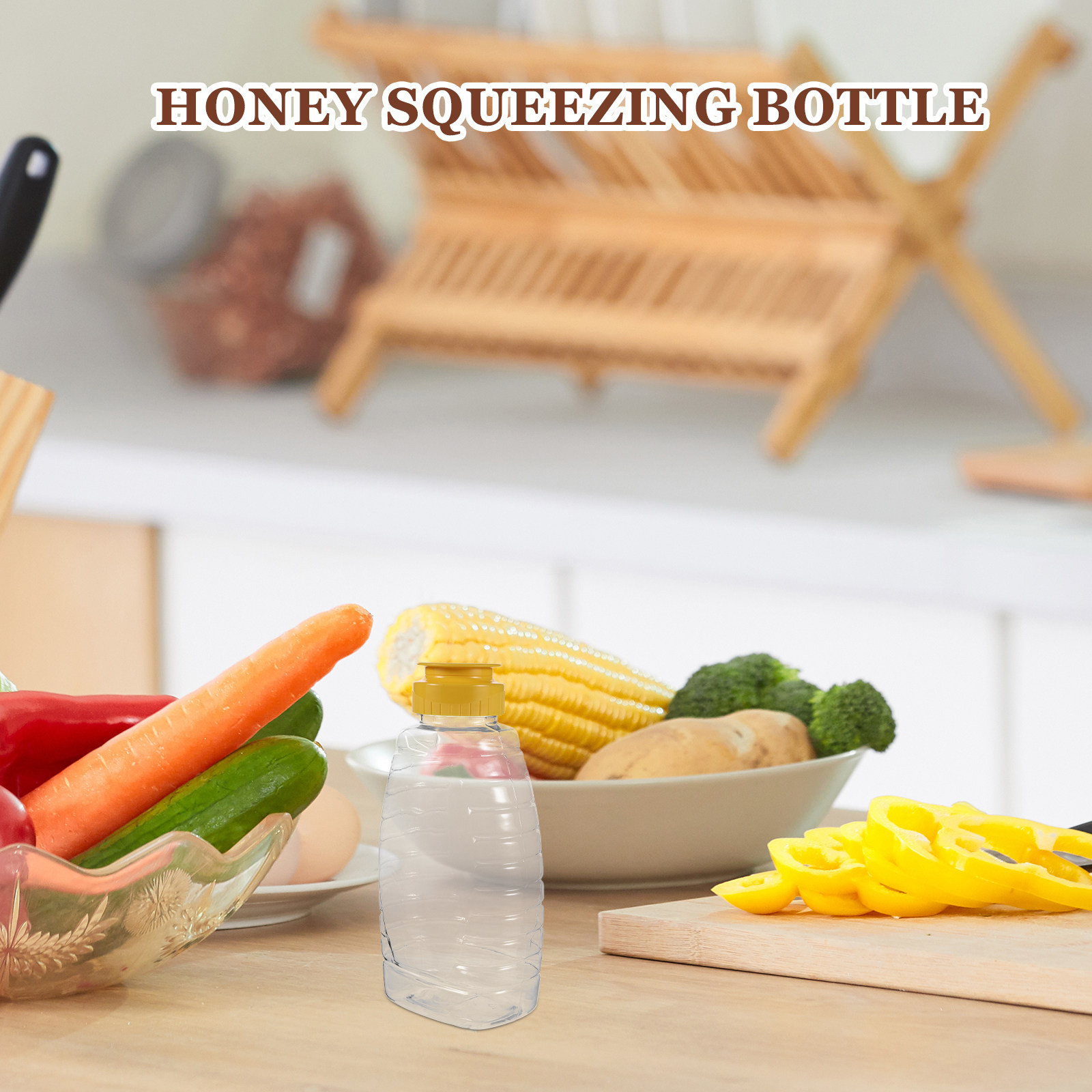 2Pcs 350Ml Honey Squeeze Bottl - Sauce Squeeze Bottle recension och pris