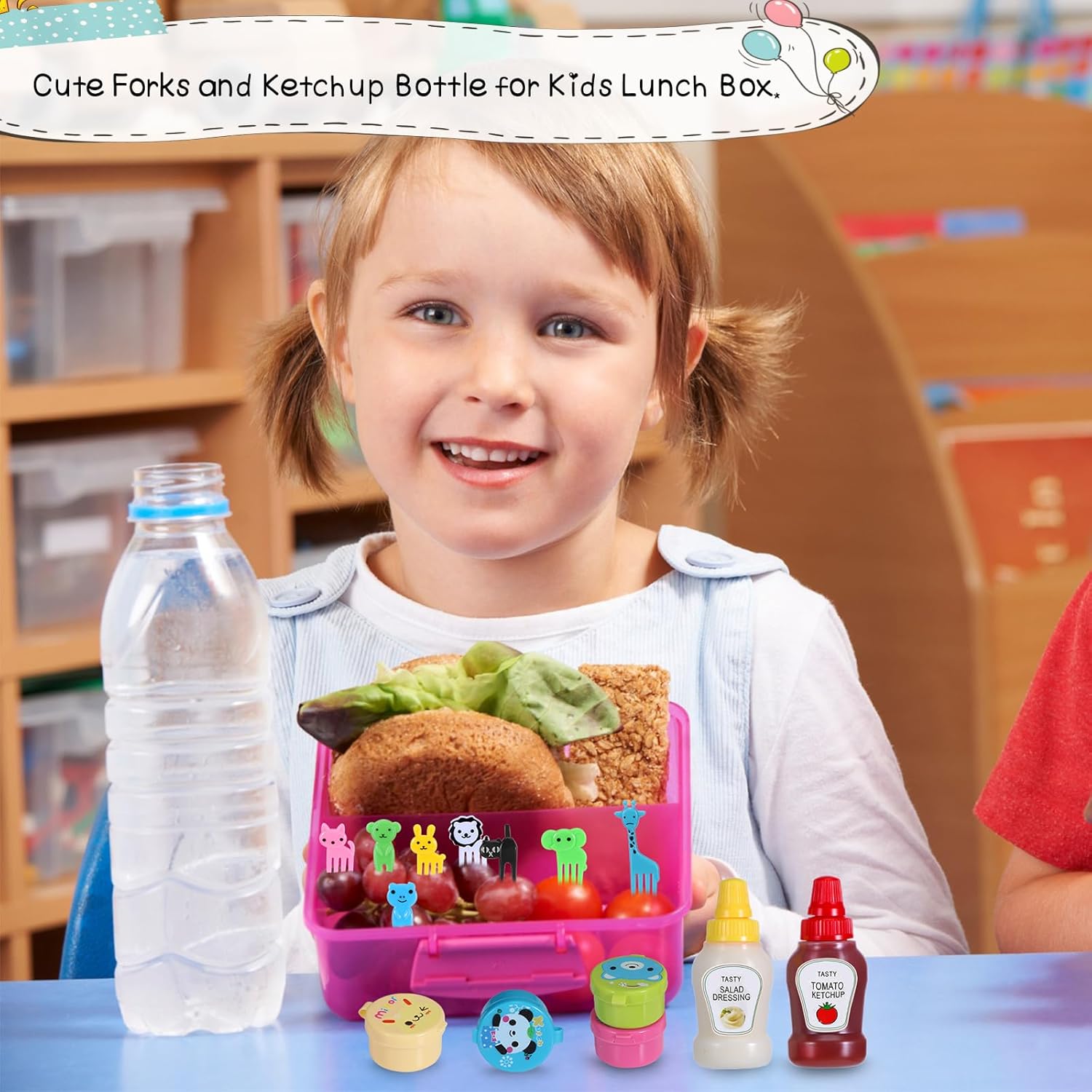 Kids Bento Lunch Box Accessori - Sauce Squeeze Bottle recension och pris