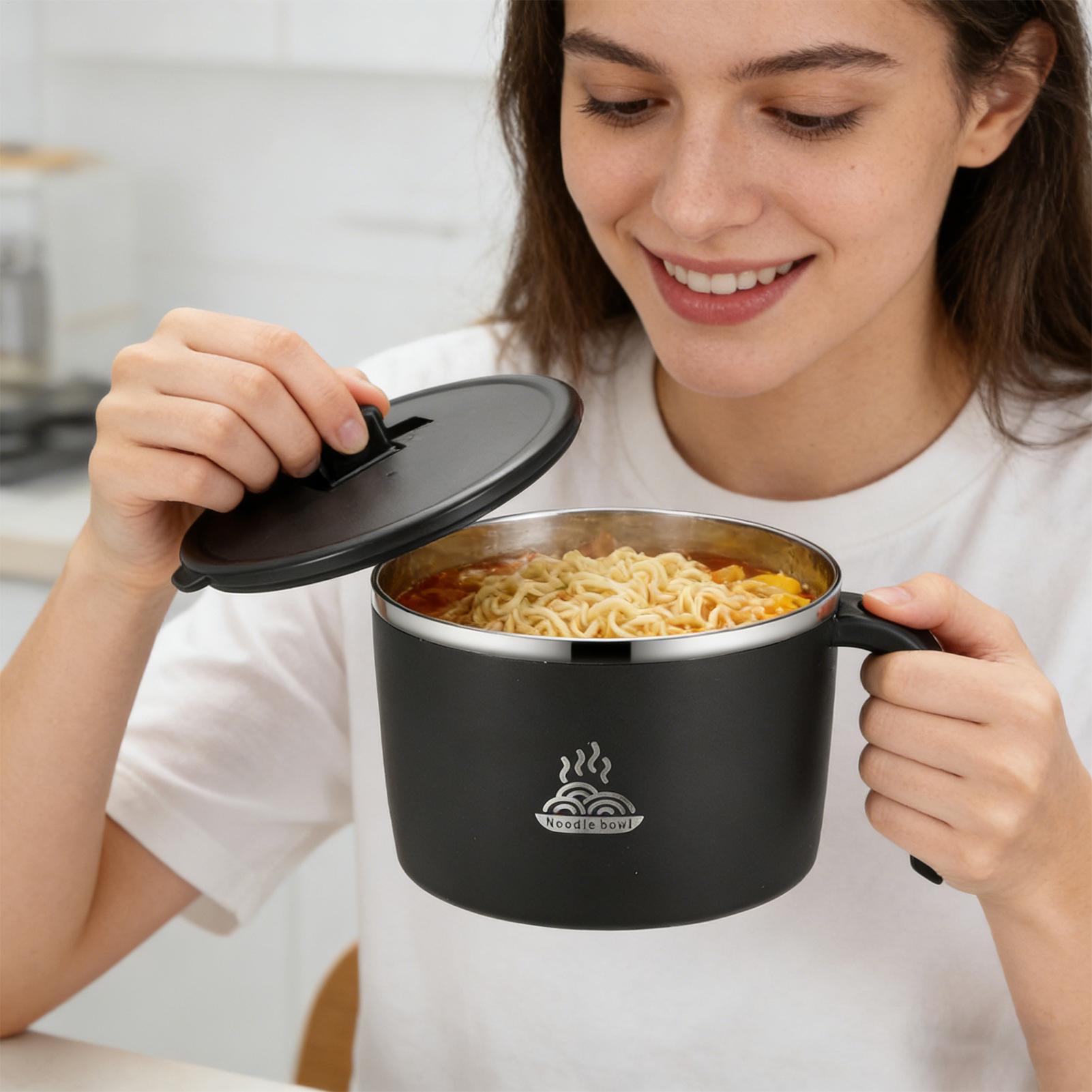 Soup Bowls With Lids Stainless - Meal Prep Noodles recension och pris
