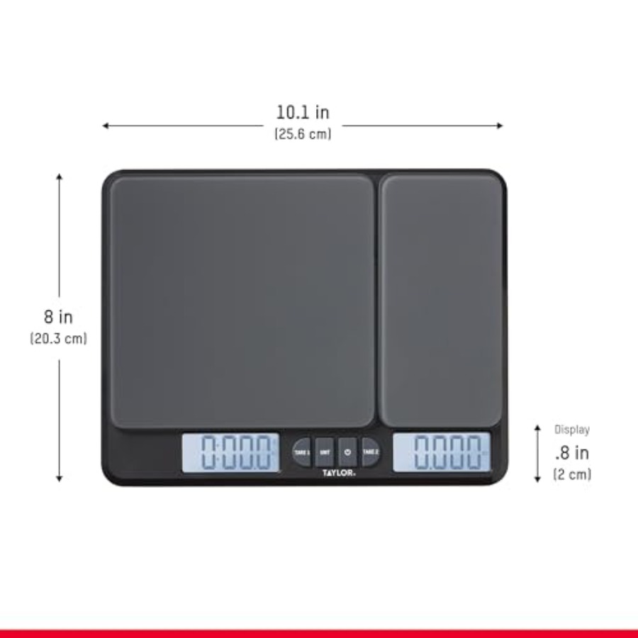 Dual Platform Food Kitchen Sca - Meal Prep Weight Loss recension och pris