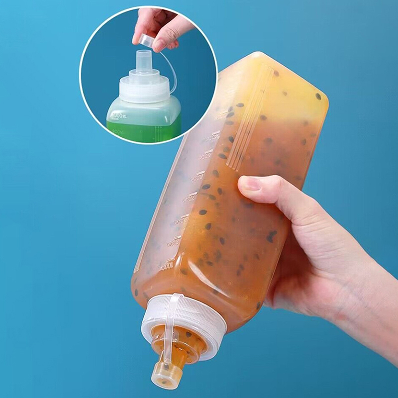 600/800/1000ML Squeeze Condime - Sauce Squeeze Bottle recension och pris