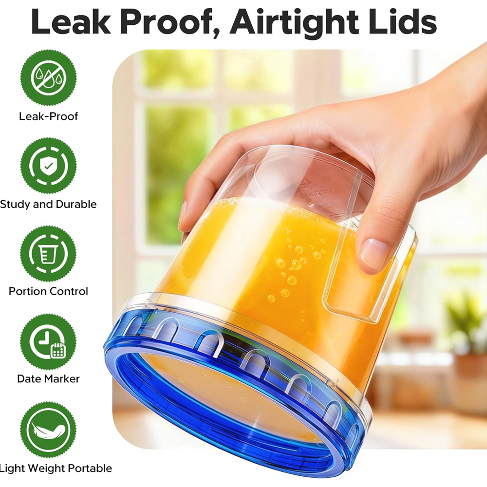 Freezer Storage Containers Air - Meal Prep Usa recension och pris