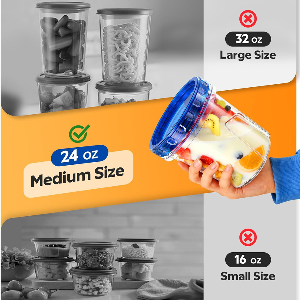 Freezer Storage Containers Air - Meal Prep Usa recension och pris