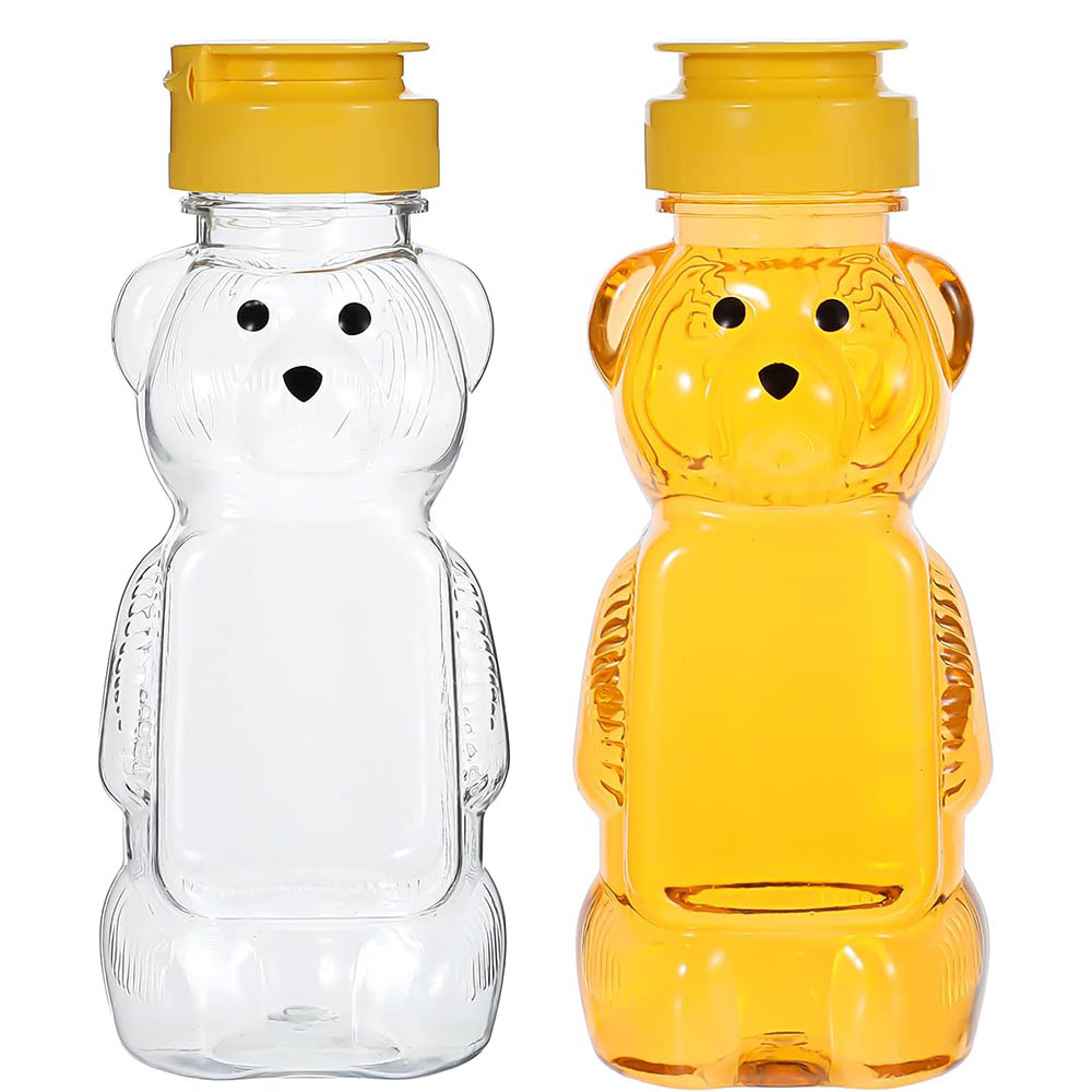 2Pcs Honey Bear Bottle Plastic - Sauce Squeeze Bottle recension och pris