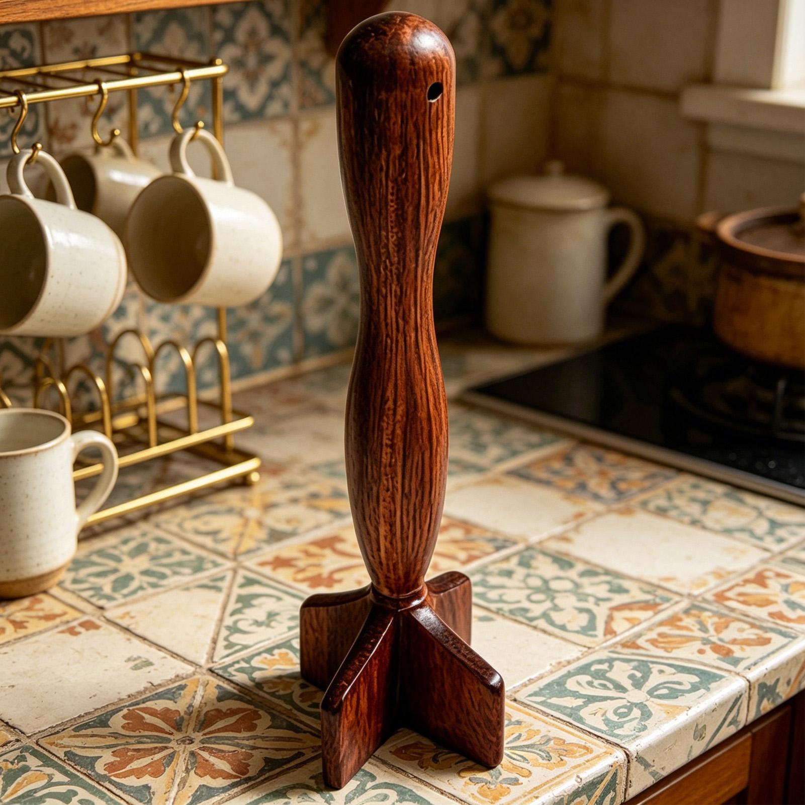 Wooden Meat Masher Wooden Meat - Meal Prep Potatoes recension och pris