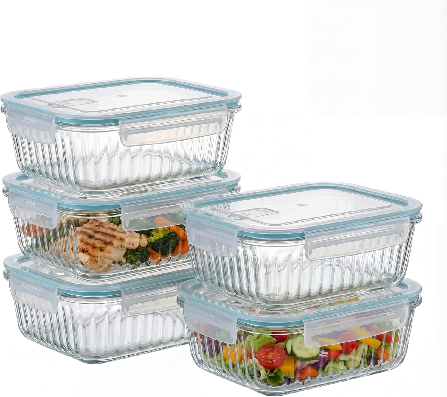 5-Packs, 36 Oz Glass Meal Prep - Meal Prep Usa recension och pris