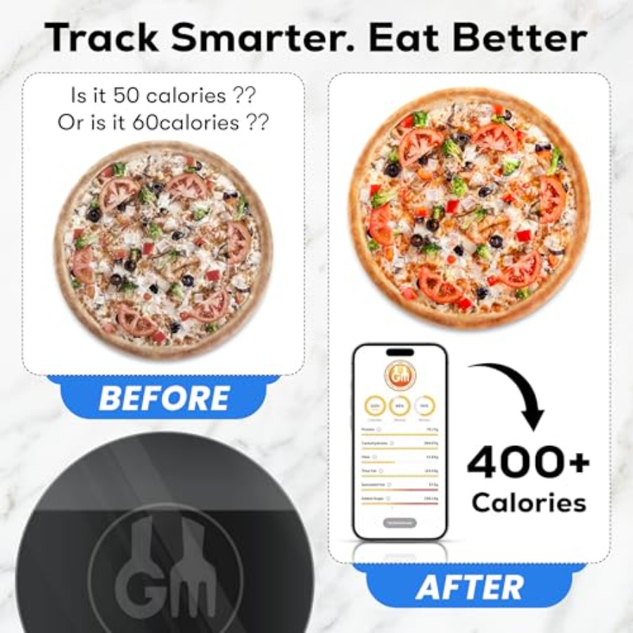 Portable Food Scale with Nutri - Meal Prep Weight Loss recension och pris