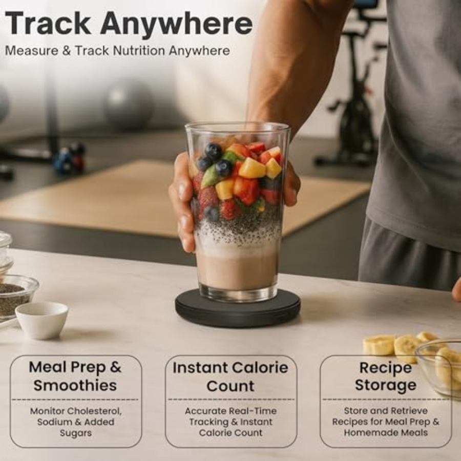 Portable Food Scale with Nutri - Meal Prep Weight Loss recension och pris