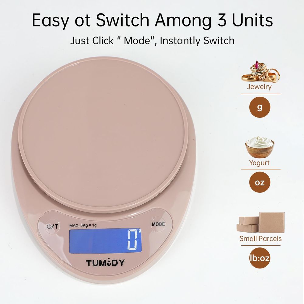Compact Digital Kitchen Scale  - Meal Prep Weight Loss recension och pris