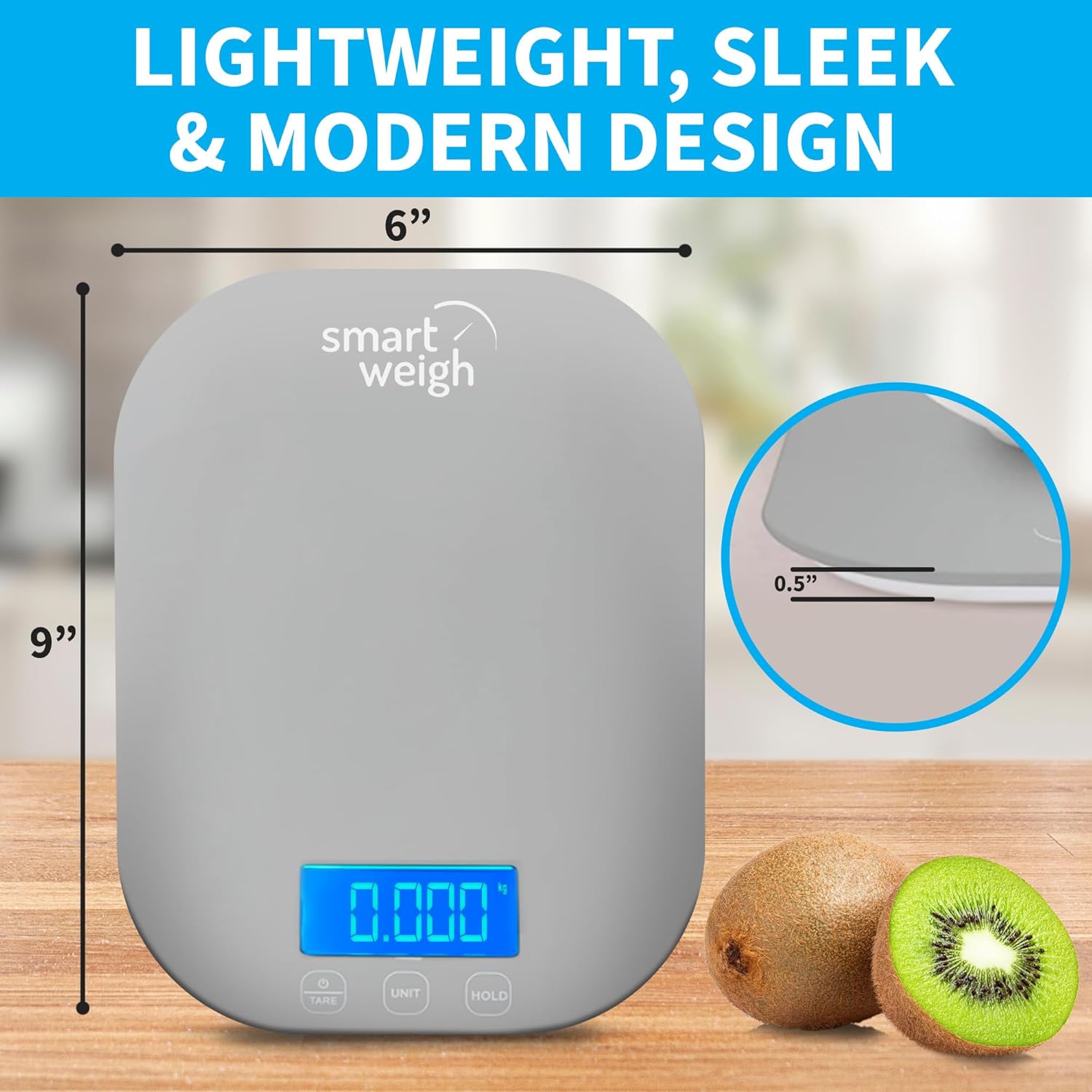 Digital Kitchen Scale for Cook - Meal Prep Weight Loss recension och pris
